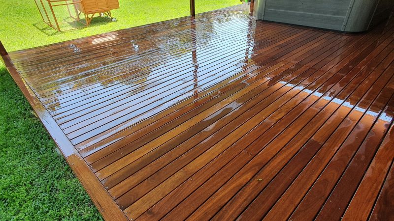 Finished Outdoor Deck