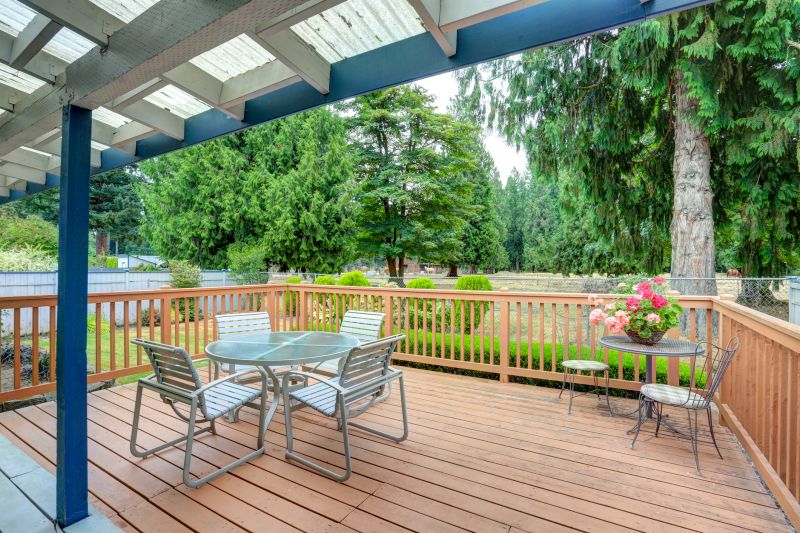 Decorated Deck Space